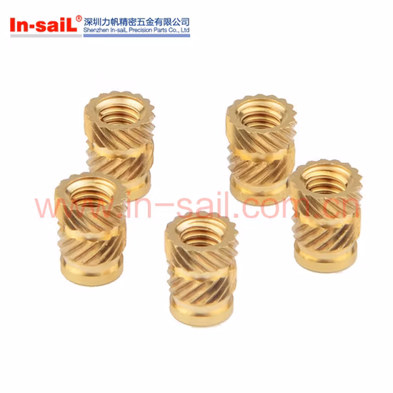 Installed Threaded Insert Nut for Thermoplastic Material